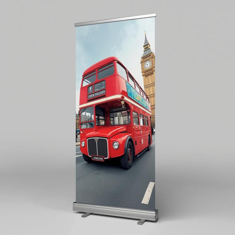 Same Day Roll Up Banner Printing Westminster London | Fast Banner Printing UK